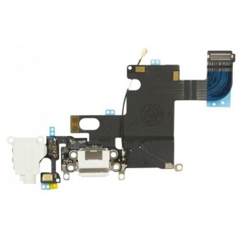 Καλωδιοταινία Flex φόρτισης/ακουστικών Apple iPhone 6 White