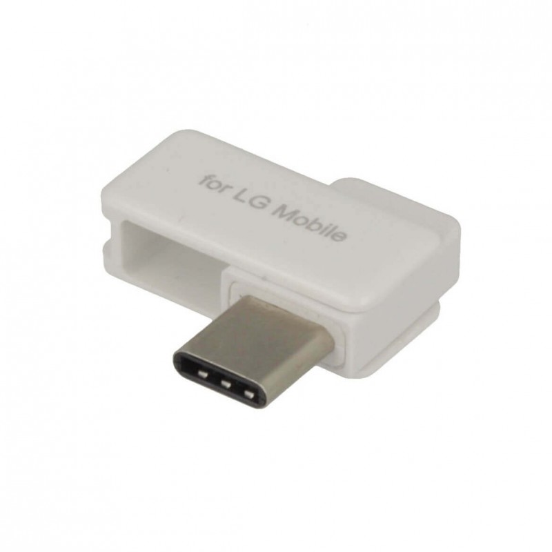 Αντάπτορας LG Adapter Micro-USB to USB Type-C White