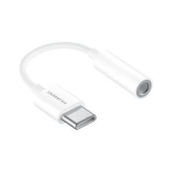 Αντάπτορας Huawei CM20 Type-C to 3.5 mm Jack Stereo White (Original Bulk)