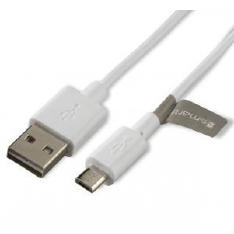 Καλώδιο Data 4smarts USB Type-A to Micro USB 53cm White
