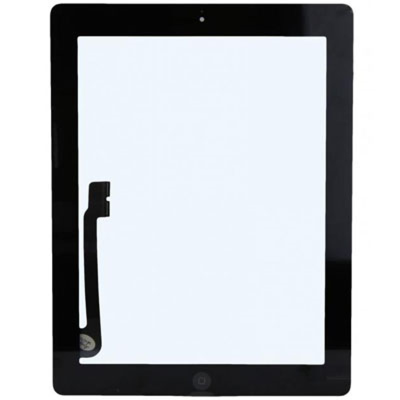 Οθόνη Αφή & Home Button Apple iPad 3/4 Black με 3 Χρόνια Εγγύηση