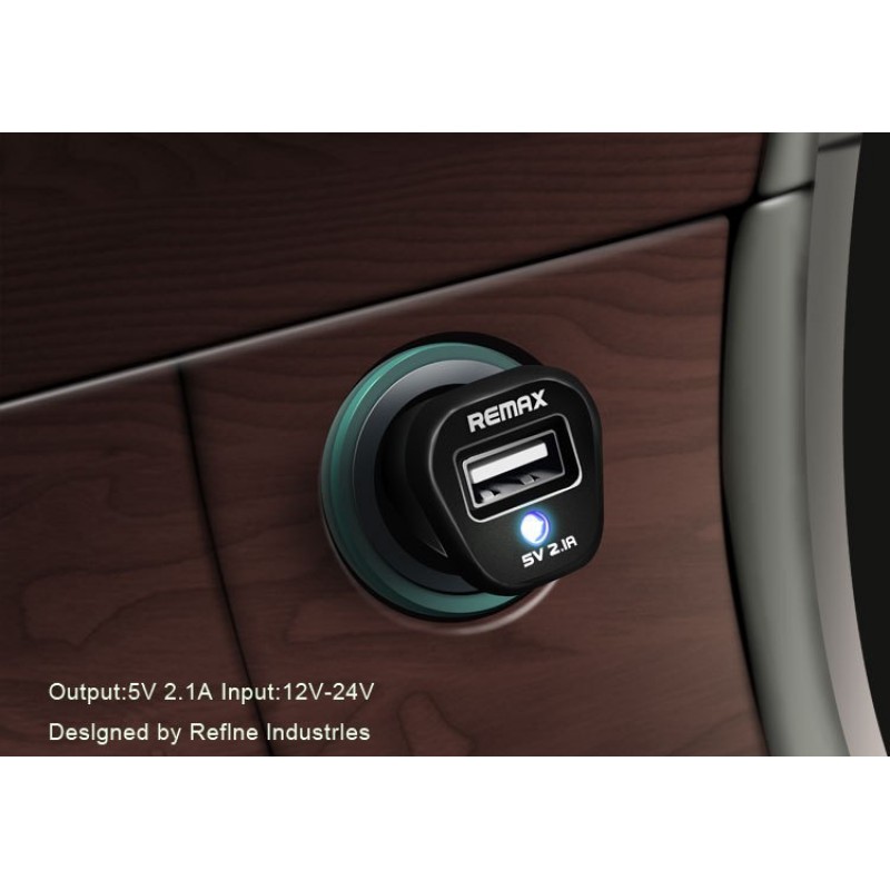 Φορτιστής Αυτοκινήτου Remax RCC101 2.1A Black