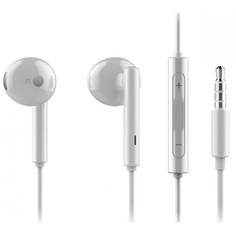 Ακουστικά Handsfree Huawei Earphones AM115 White (Original Blister)